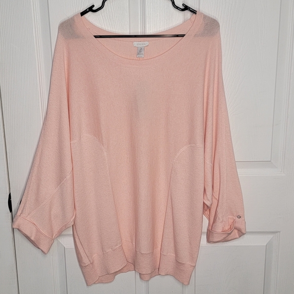 Chico's Penelope Pullover Sweater - Picture 1 of 11